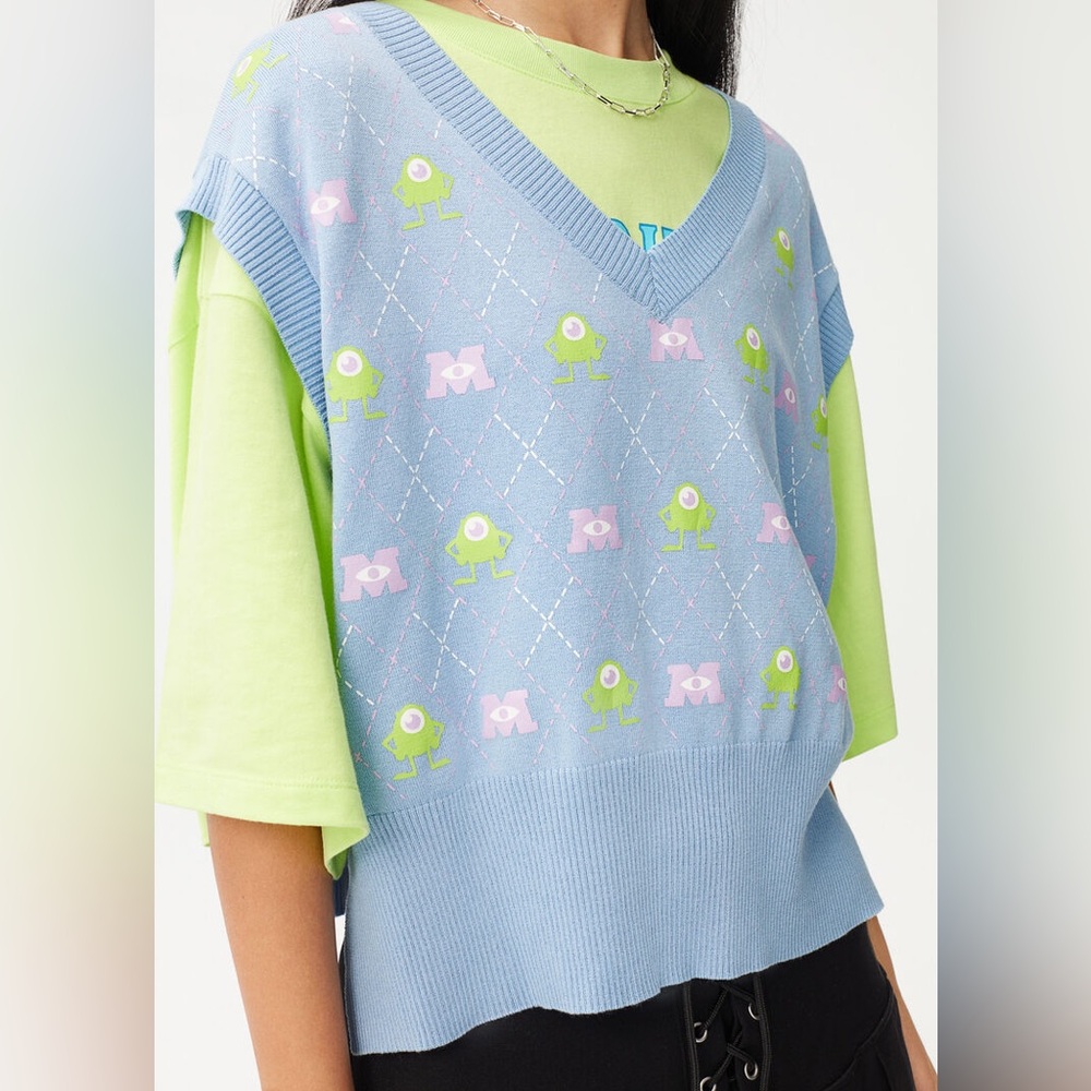 Disney Pixar Monster Inc Vest from Japan